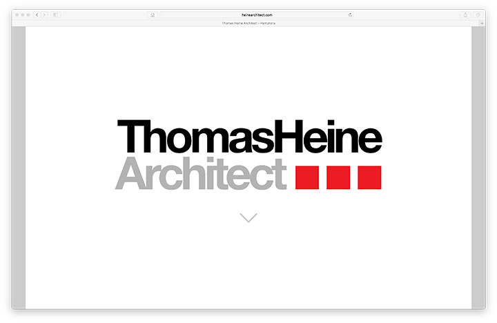 Website - Thomas Heine Architect